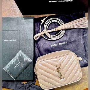 YSL Saint Laurent Mini Lou Camera Bag/Belt Bag